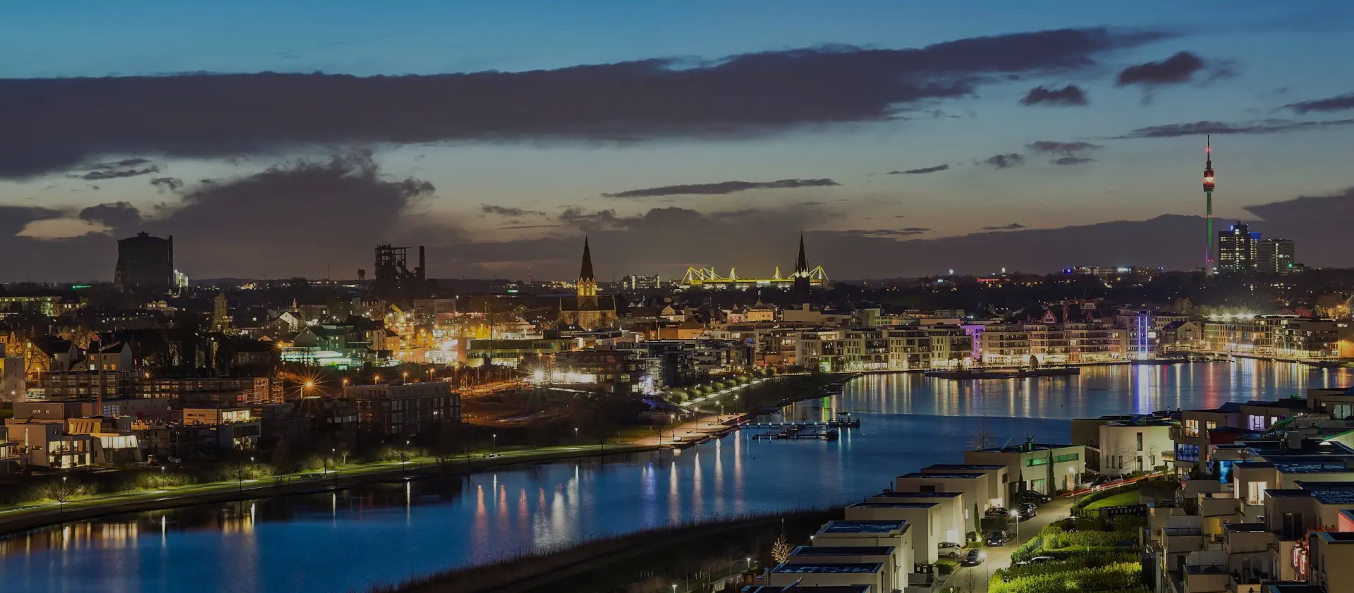 Dortmund Panorama - Foto von Evgeni Tcherkasski über Pixabay